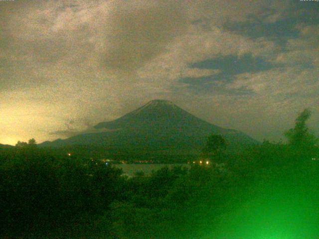 山中湖からの富士山