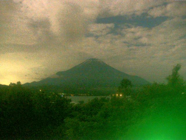 山中湖からの富士山