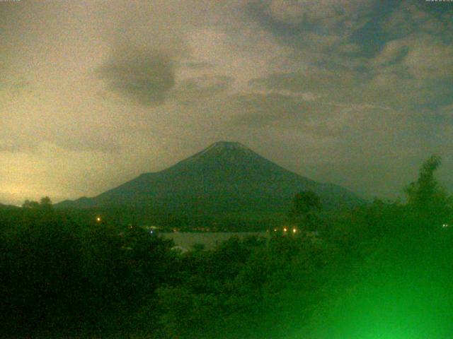 山中湖からの富士山