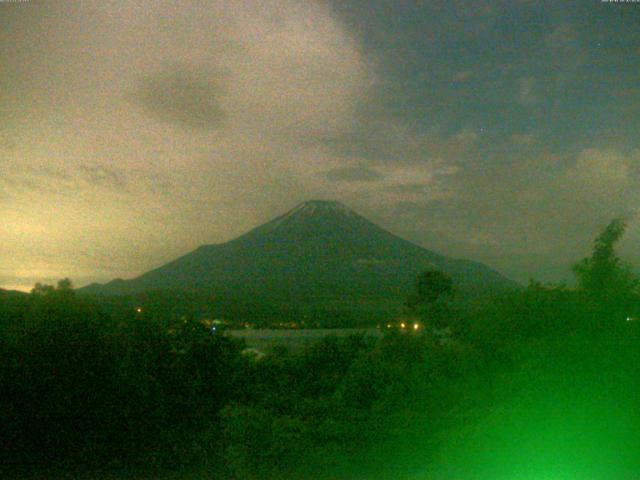 山中湖からの富士山