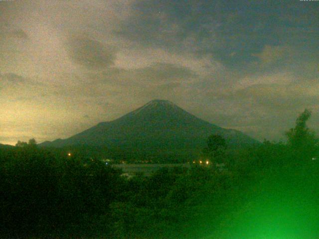 山中湖からの富士山