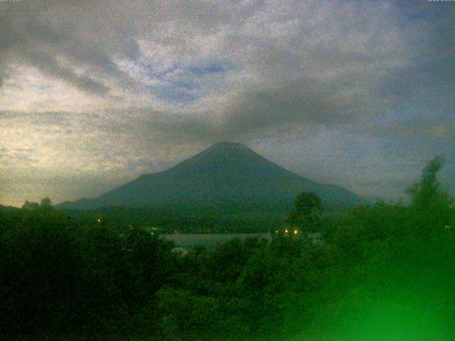 山中湖からの富士山