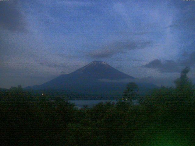 山中湖からの富士山
