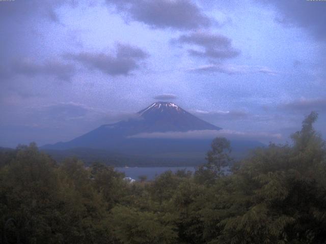 山中湖からの富士山