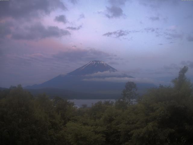 山中湖からの富士山