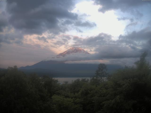 山中湖からの富士山