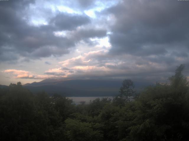 山中湖からの富士山