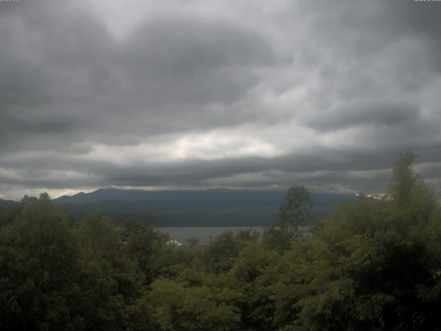 山中湖からの富士山