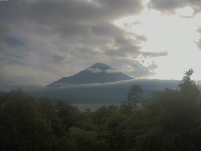 山中湖からの富士山