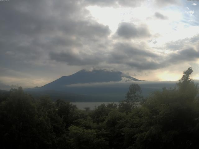 山中湖からの富士山
