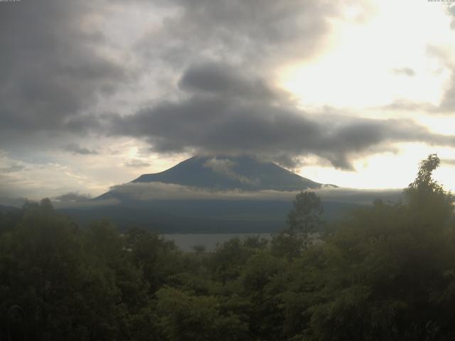 山中湖からの富士山
