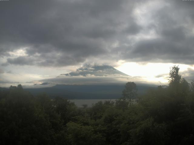山中湖からの富士山
