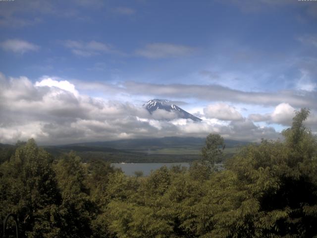 山中湖からの富士山