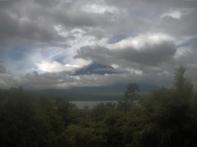 山中湖からの富士山