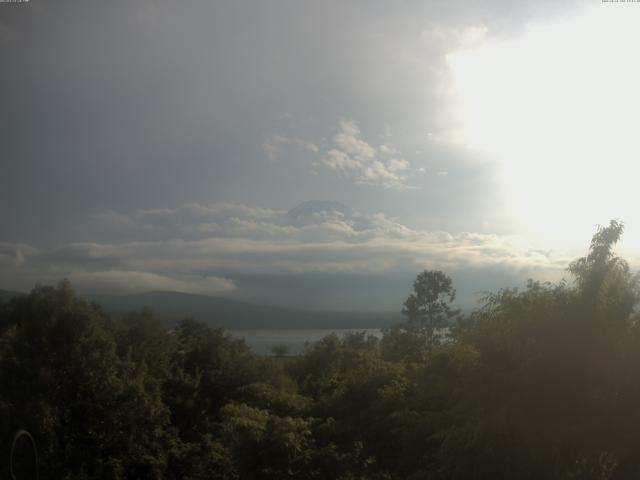 山中湖からの富士山