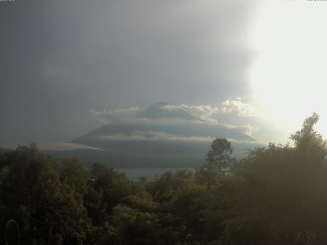 山中湖からの富士山