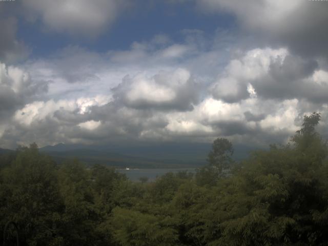 山中湖からの富士山
