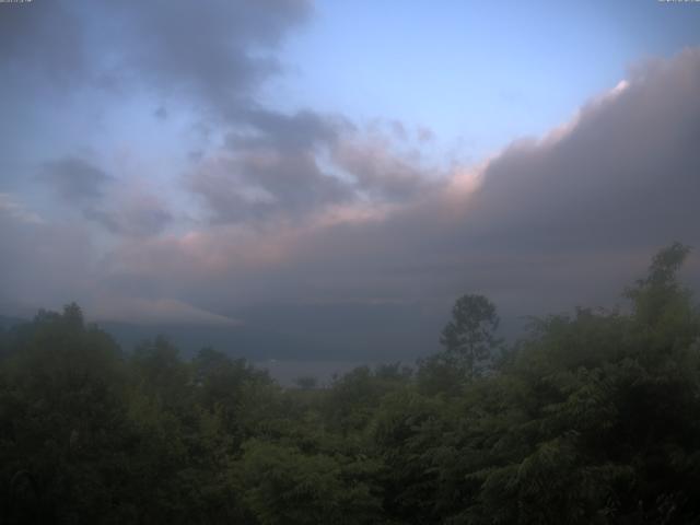 山中湖からの富士山