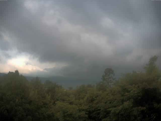 山中湖からの富士山