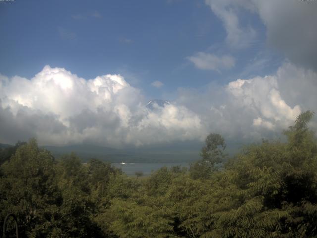 山中湖からの富士山