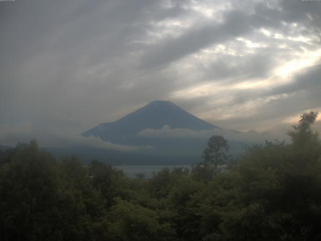 山中湖からの富士山