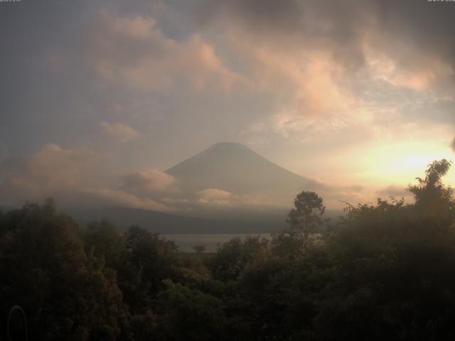 山中湖からの富士山