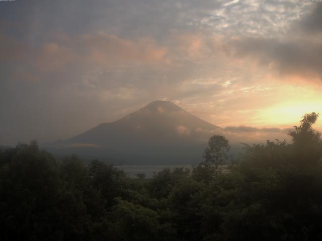 山中湖からの富士山