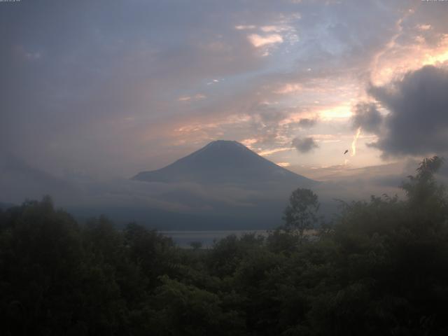 山中湖からの富士山