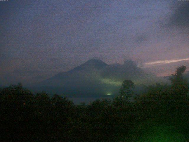 山中湖からの富士山