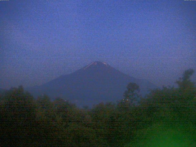 山中湖からの富士山