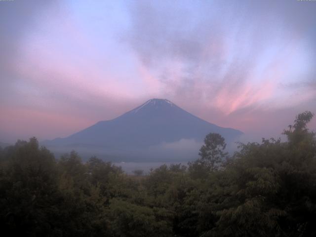 山中湖からの富士山
