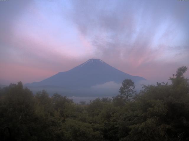 山中湖からの富士山