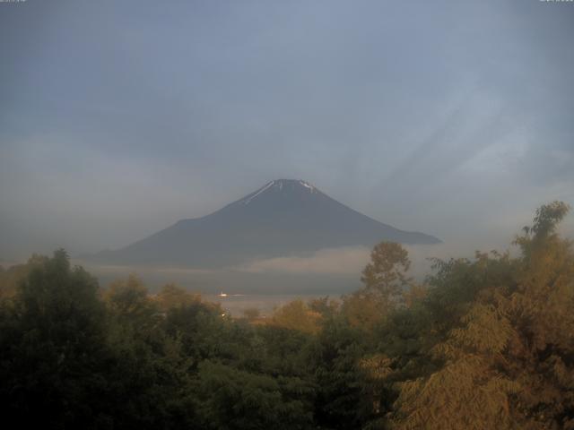 山中湖からの富士山