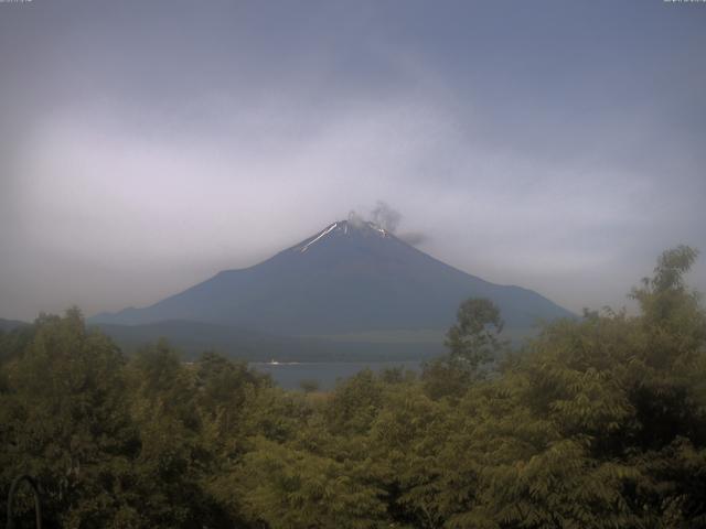 山中湖からの富士山