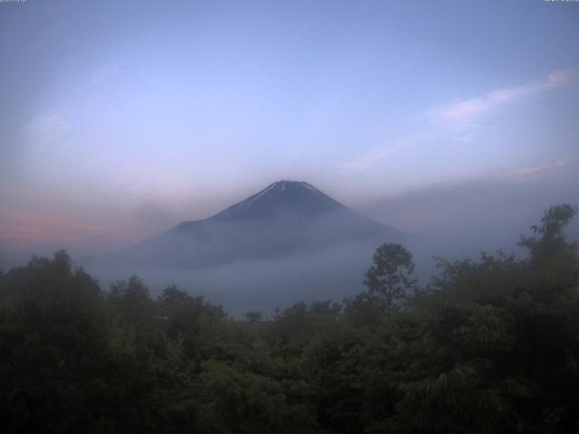 山中湖からの富士山