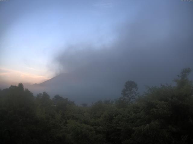 山中湖からの富士山