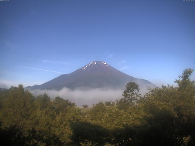 山中湖からの富士山