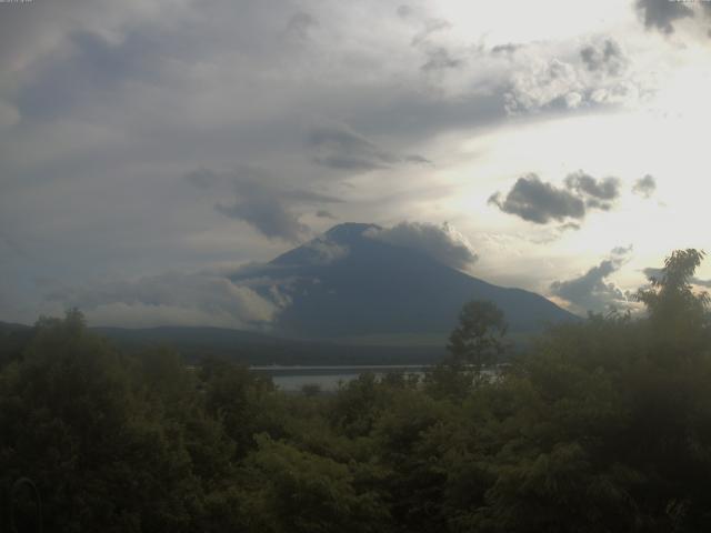 山中湖からの富士山