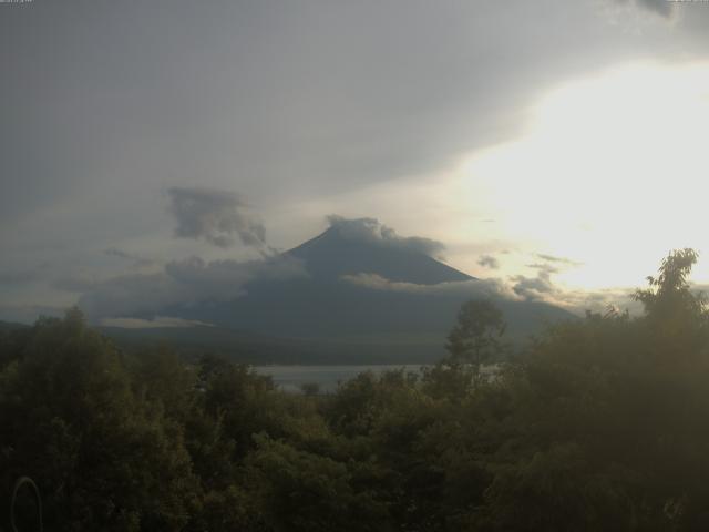 山中湖からの富士山