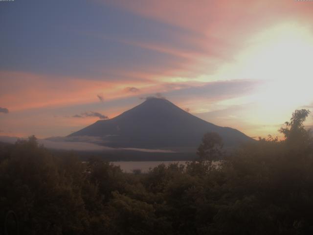 山中湖からの富士山