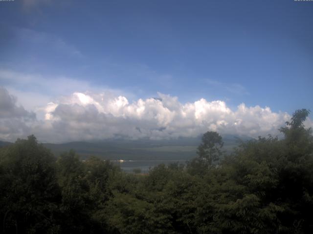 山中湖からの富士山
