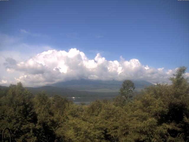 山中湖からの富士山