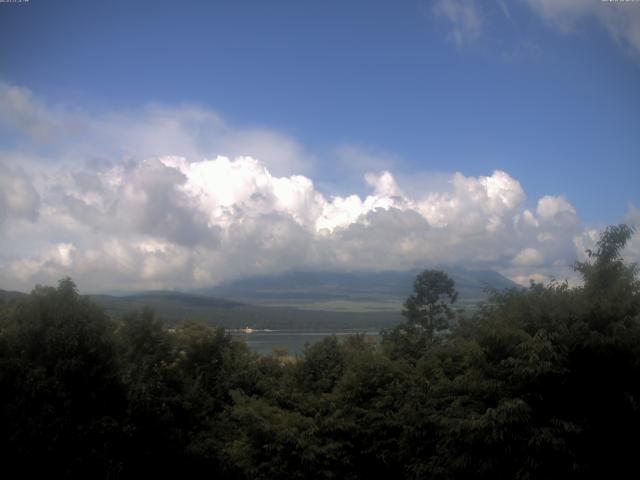 山中湖からの富士山