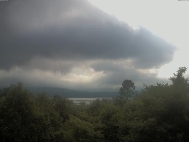 山中湖からの富士山