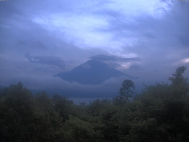 山中湖からの富士山