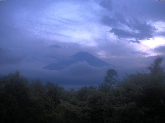 山中湖からの富士山