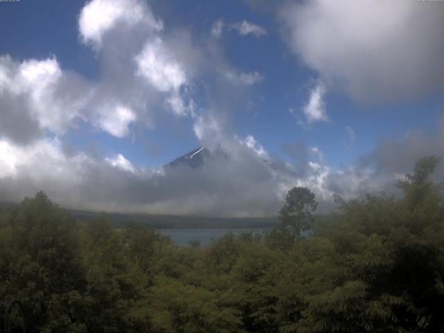 山中湖からの富士山