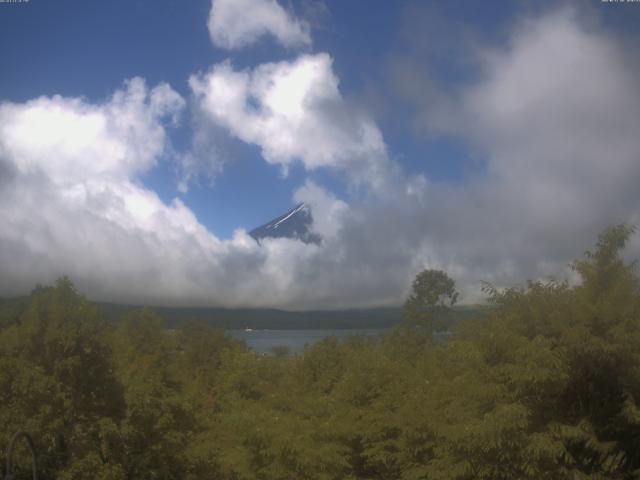 山中湖からの富士山