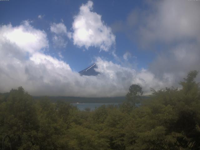 山中湖からの富士山