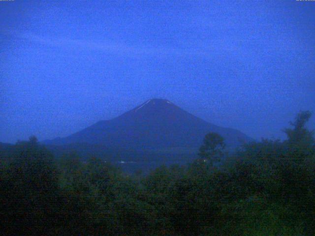 山中湖からの富士山